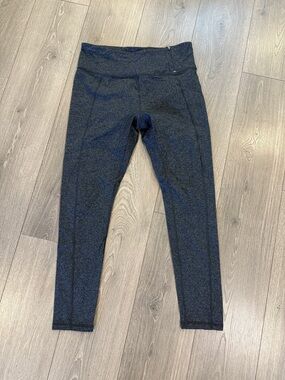 CALIA by Carrie Underwood Dark Charcoal Gray High-Waist Workout Leggings